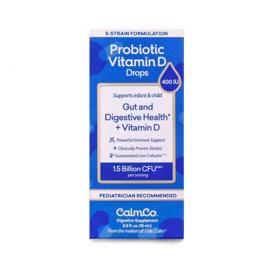 CalmCo® Probiotic Drops + Vitamin D