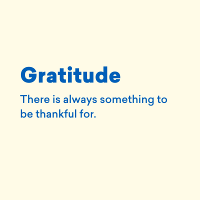Gratitude is Good Medicine