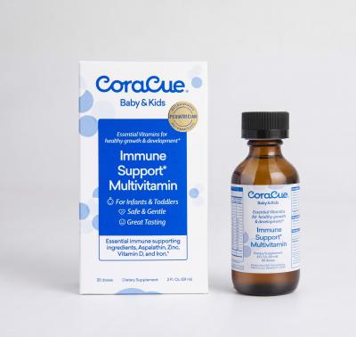CalmCo® Launches CoraCue® Immune Support* Multivitamin – a new product to support the immune systems of babies and kids 
