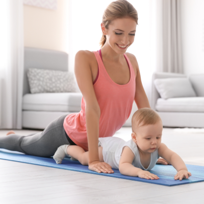 “Yoga Babies” Have Better Digestion, Calmer Demeanors, and Sleep Better 