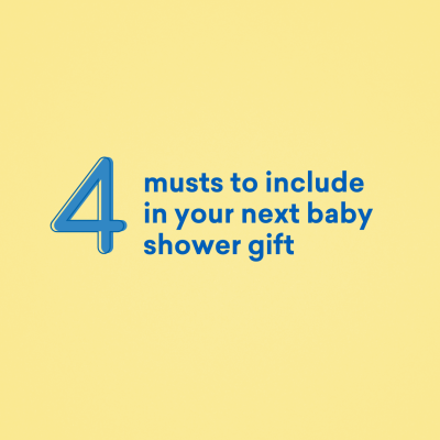 4 Musts to Include in Your Next Baby Shower Gift