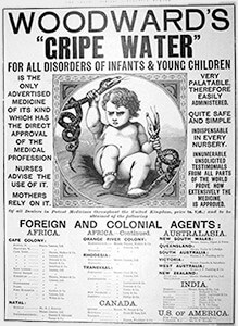 Original Woodward's Gripe Water Ad